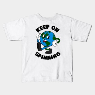 Keep on Spinning Kids T-Shirt